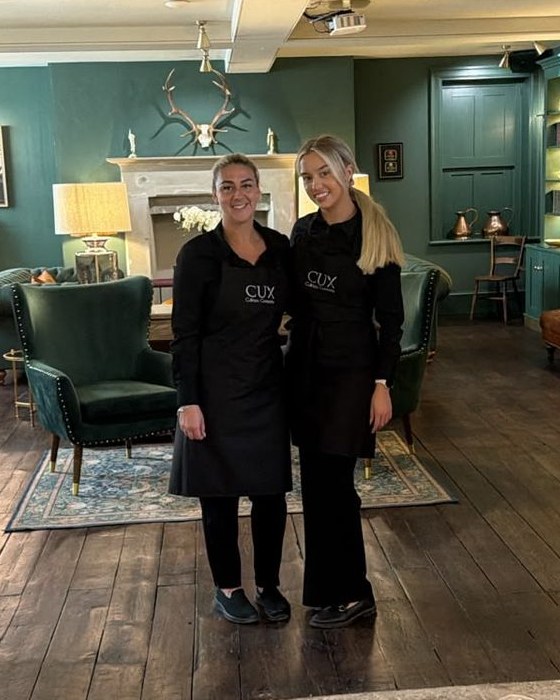A Yorstaff team member on shift at a corporate hospitality event